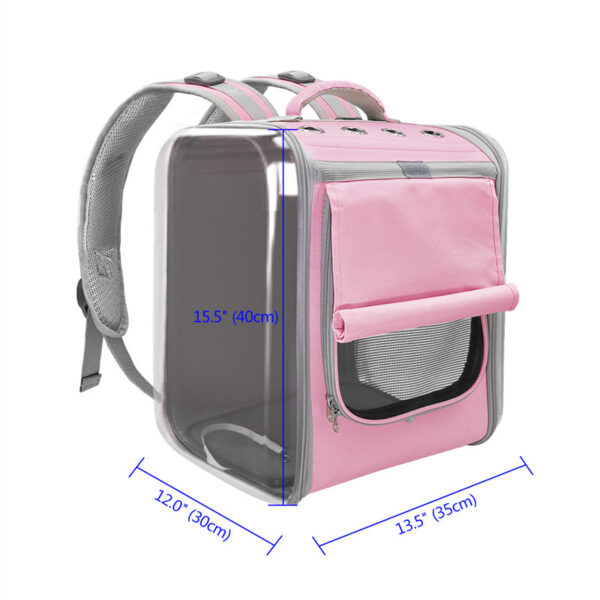 Pet Cat Carrier Backpack Breathable Cat Travel Outdoor Shoulder Bag For Small Dogs Cats Portable Packaging Carrying Pet Supplies - Image 3