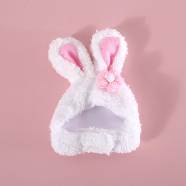 Plush Cartoon Cat Dog Rabbit Ears Cute Easter Decoration Hat Head Cover Pets Products - Image 7