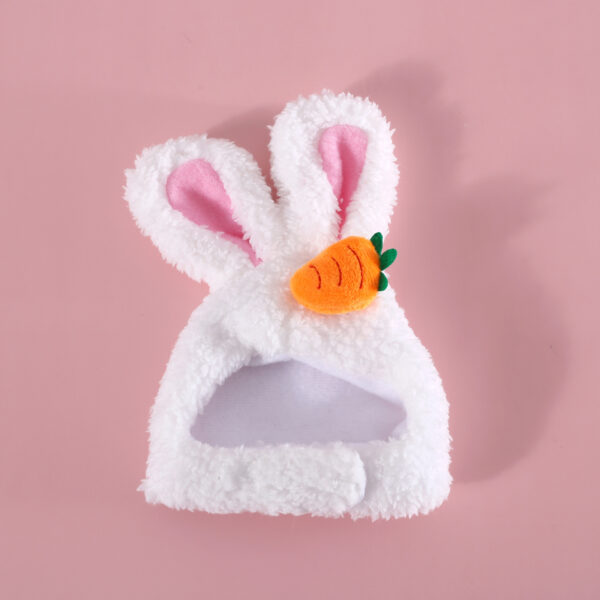 Plush Cartoon Cat Dog Rabbit Ears Cute Easter Decoration Hat Head Cover Pets Products - Image 6