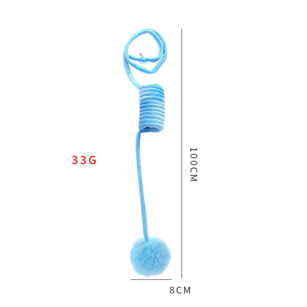 Cat Toy Self-Hi Sucker Spring Rabbit Hair Ball Interactive Play Pet Supplies Interactive Toys - Image 10