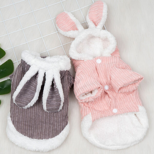 Cute Rabbit Sweater Autumn And Winter Clothes Pet Teddy Dog Clothes