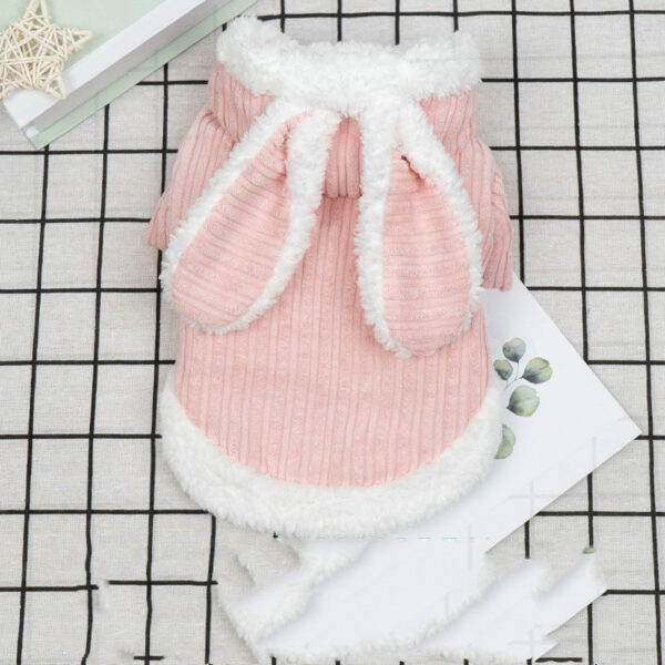 Cute Rabbit Sweater Autumn And Winter Clothes Pet Teddy Dog Clothes - Image 3