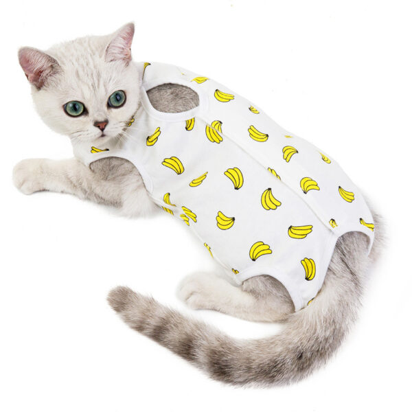 Cat Clothes Spring And Summer Thin Female Cat Clothes Anti-Licking Clothes Cat Clothes Summer Clothes - Image 4