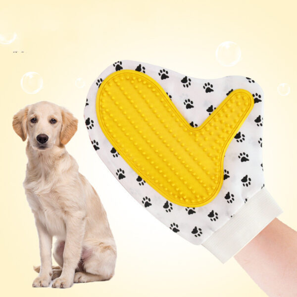 Silicone Pet brush Glove Deshedding Gentle Efficient Grooming Cat Glove Dog Bath Pet Cleaning Supplies Pet Glove Dog Accessories - Image 3