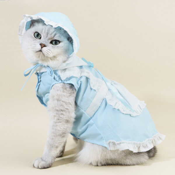 Pet Suit Pet Cat Hat Dog Spring And Summer Clothing Supplies Skirt - Image 10