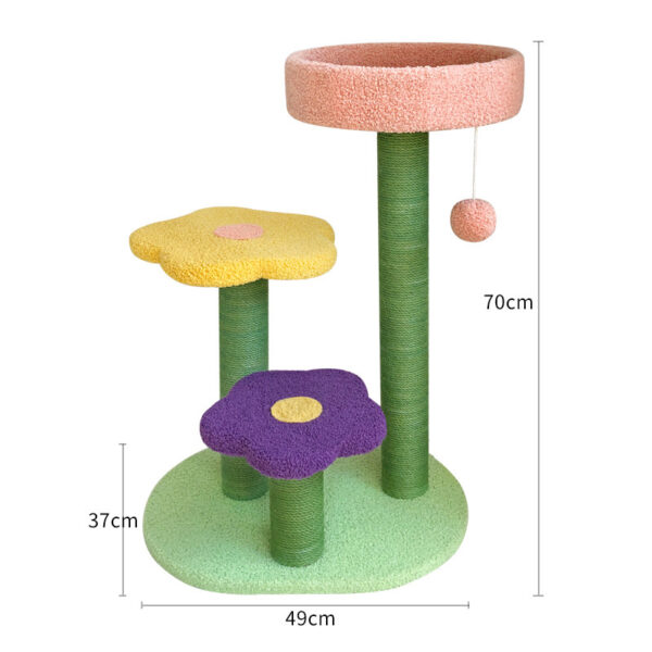 Cat Tower  Cat Scratch Board Wear-resistant Cat Climbing Tree - Image 2