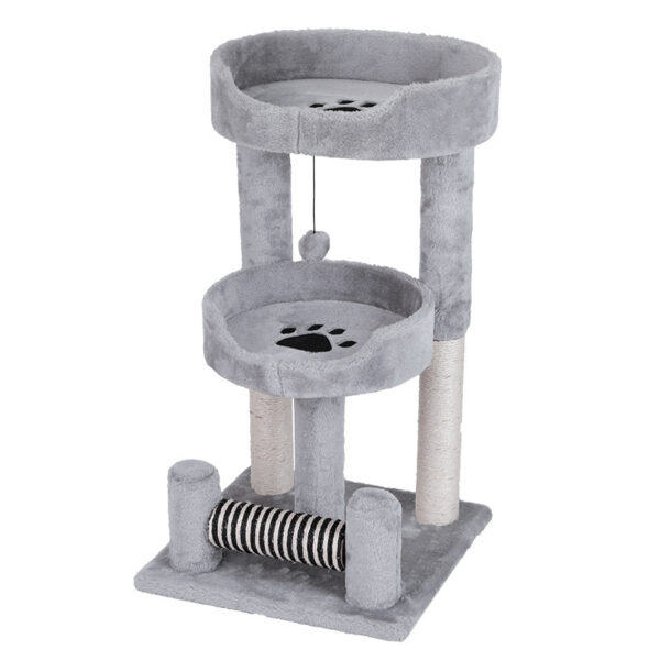 Cat Litter, Cat Tree, All-season General Purpose, Sisal Grinding Claw Toy, Cat Supplies - Image 4