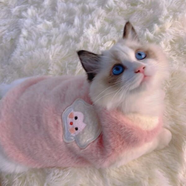 Vest Fluffy Jacket Pet Dog Clothes - Image 10