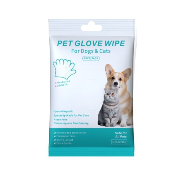 Pet Disposable Gloves Cat Dog Cleaning Dry Cleaning Gloves Pet Products - Image 8