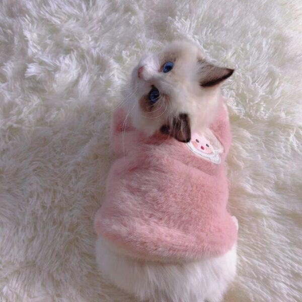 Vest Fluffy Jacket Pet Dog Clothes - Image 8