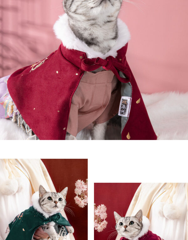 Pet Shawl Hanfu Cat Clothes - Image 4