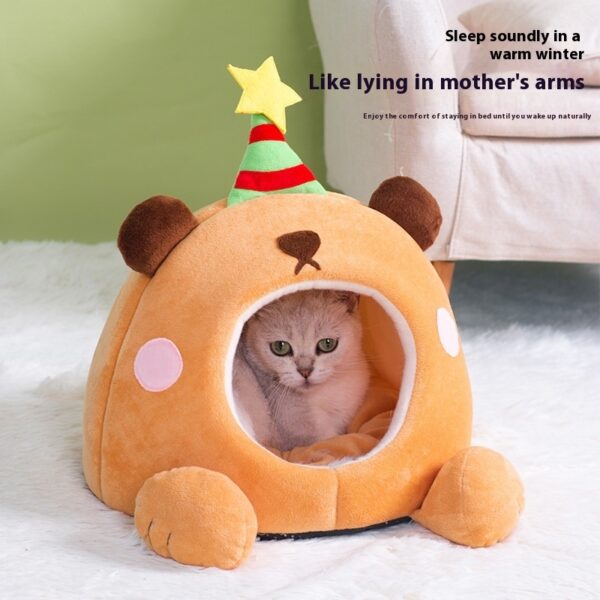 Lucky Star Cat Nest Cute Shape Four Seasons Universal Cat Nest Warm - Image 6