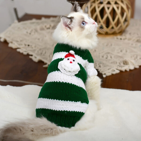 Hairless Cat Warm Sweater Pet Cat Clothes - Image 8