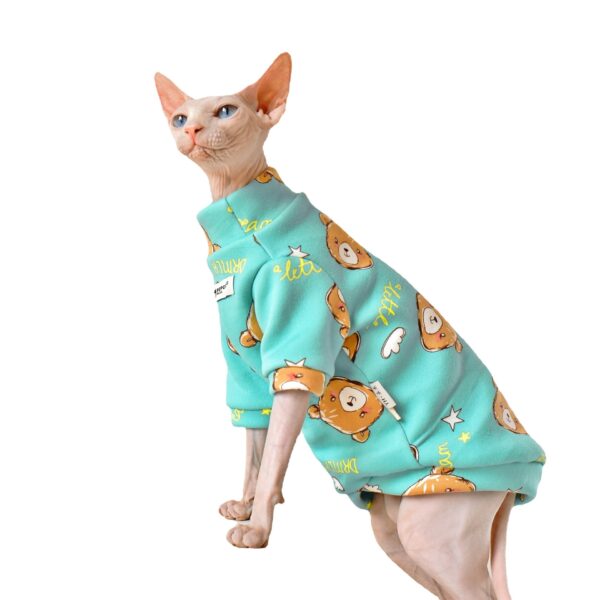 Milk Silk Cotton Soft Pet Home Clothes - Image 4