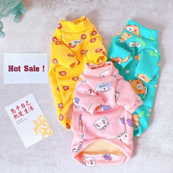 Milk Silk Cotton Soft Pet Home Clothes - Image 5