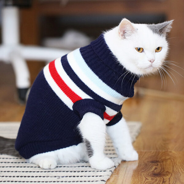 Thickened Warm Winter Anti-hair Falling Pet Sweater - Image 5