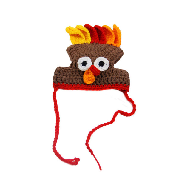 Halloween Cat Dog Knitted Pet Hat - Image 3