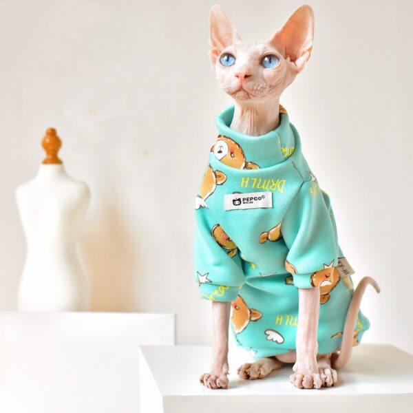 Milk Silk Cotton Soft Pet Home Clothes - Image 3