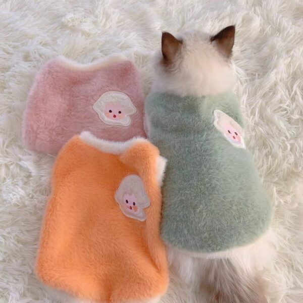 Vest Fluffy Jacket Pet Dog Clothes - Image 4