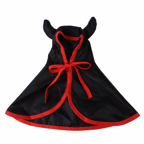 Halloween Pet Dog Cat Horn Cloak Cape - Image 5