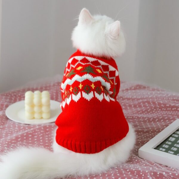 Clothes Fall Hair Fall Prevention Kitten Autumn And Winter Sweater - Image 4